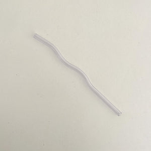 Wavy Glass Straws