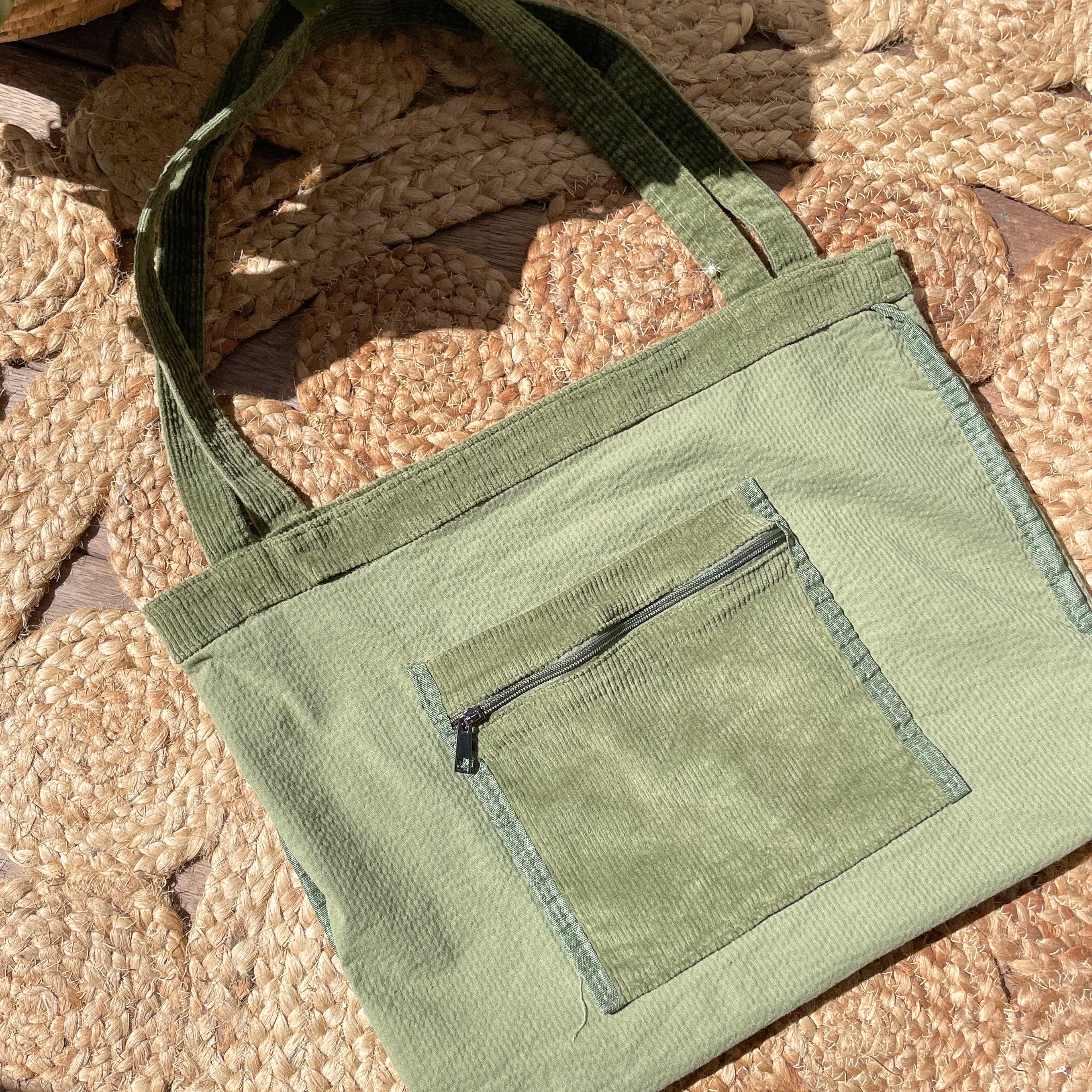 Corduroy Tote Bags